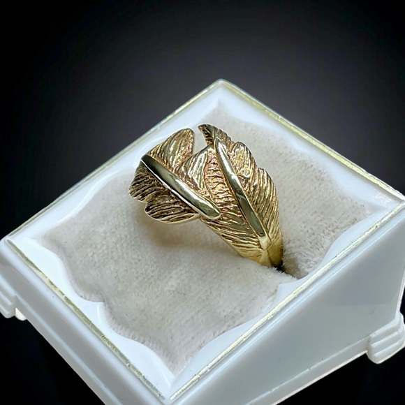 🌺Vintage Italian Gold Vermeil Ring - Picture 2 of 12